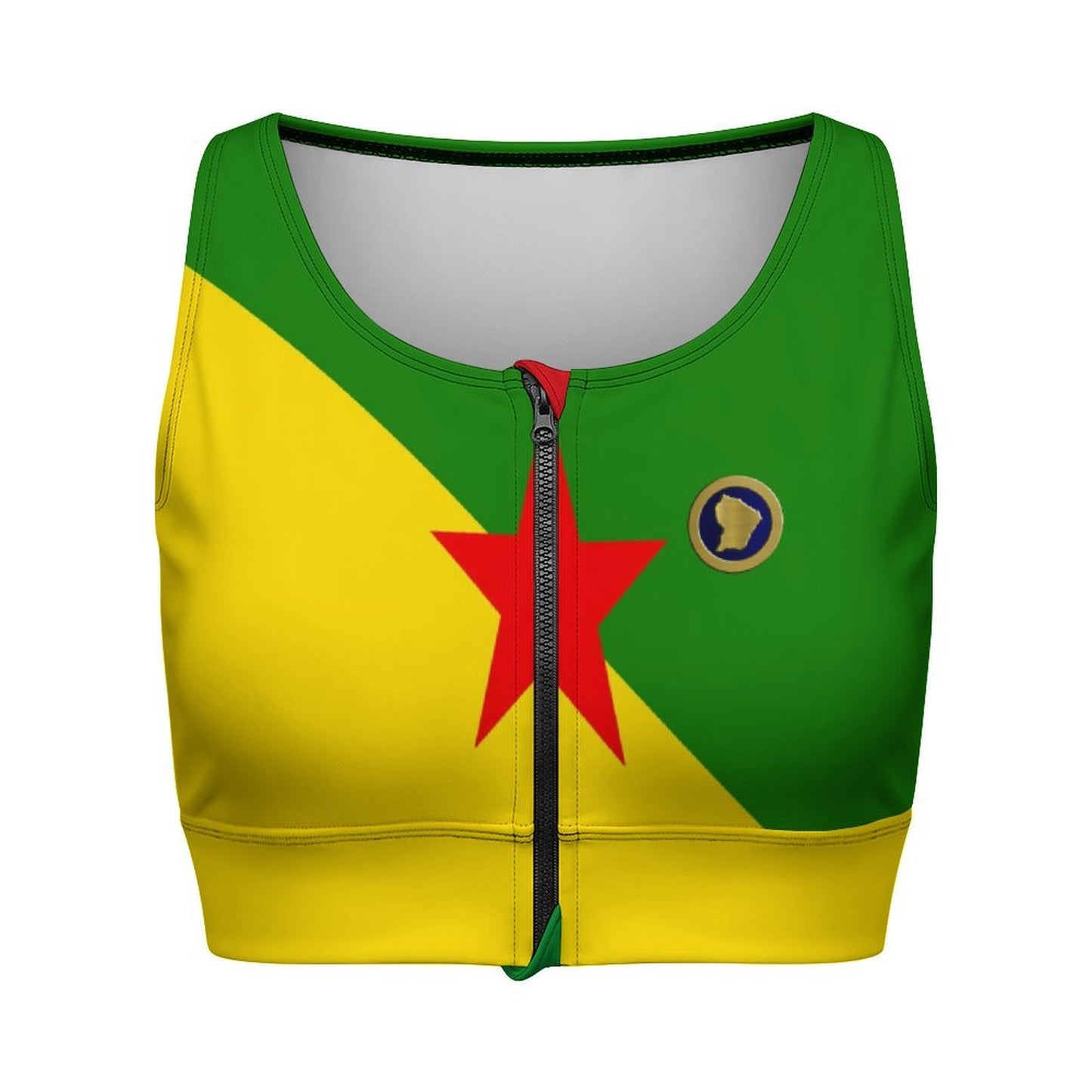 GUYANE Women's Yoga Zipper Vest