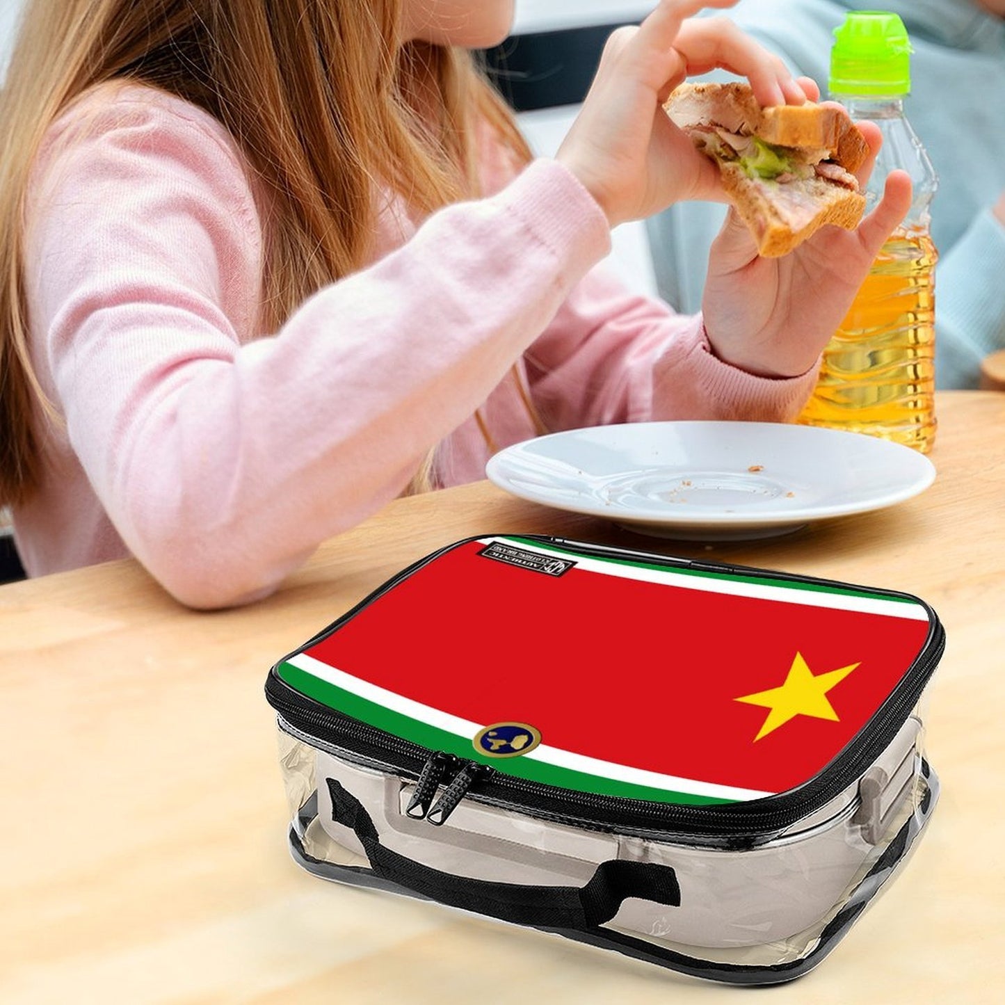 GUADELOUPE 3-Piece Clear Backpack Set