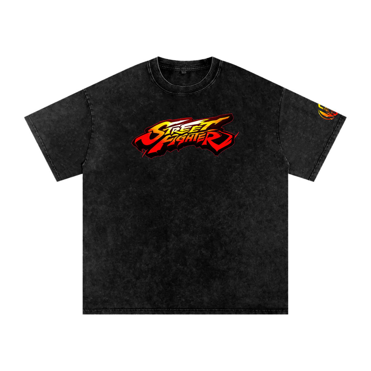 Street Fighter (DF) Snow Washed Oversized T-Shirt