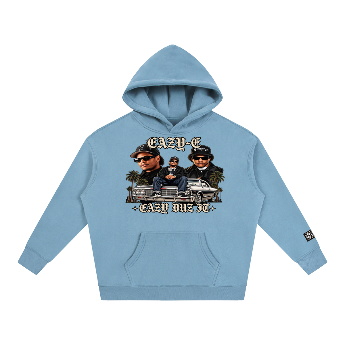 EAZY-E Oversize Fleeced Hoodie