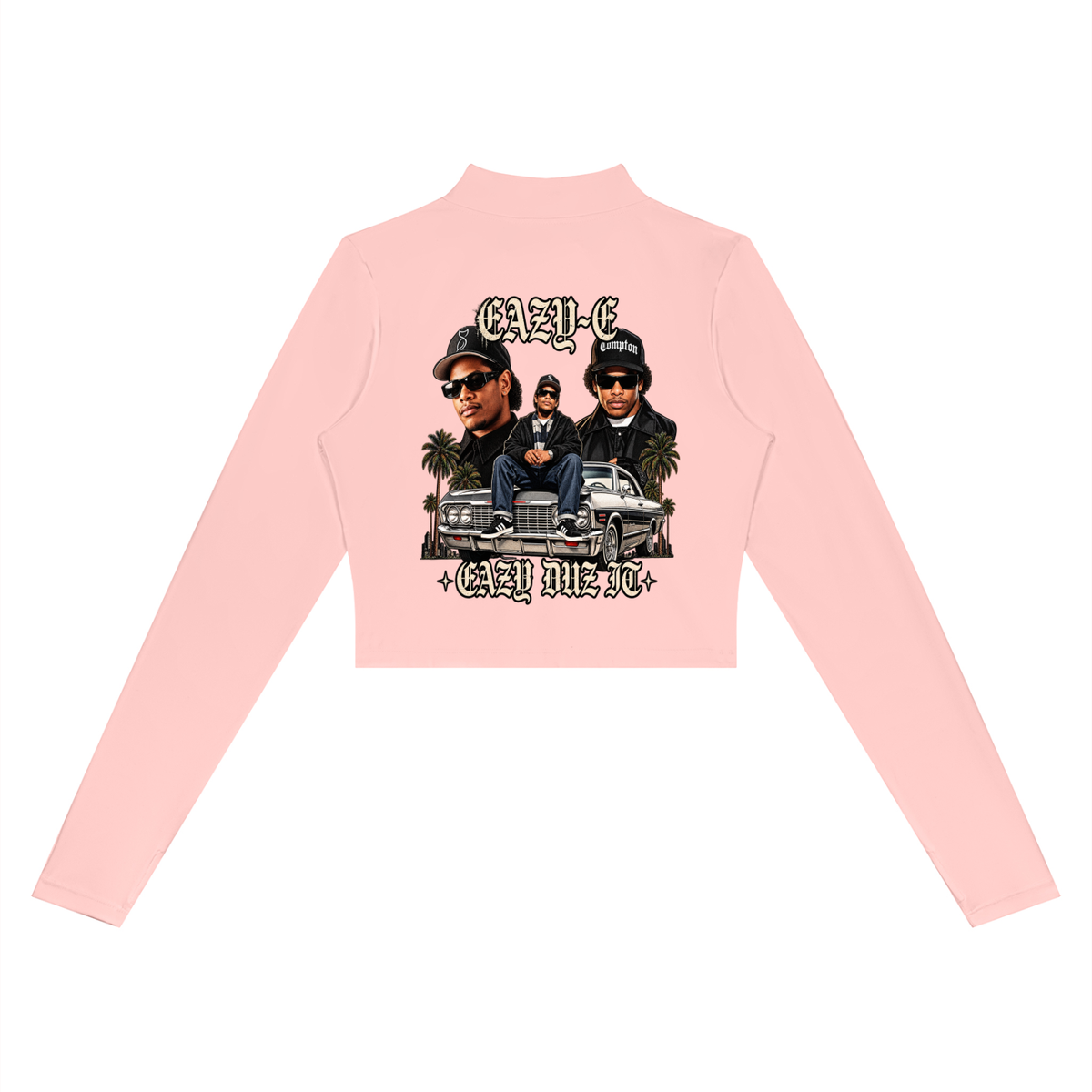 EAZY-E Crop Yoga Sports Jacket