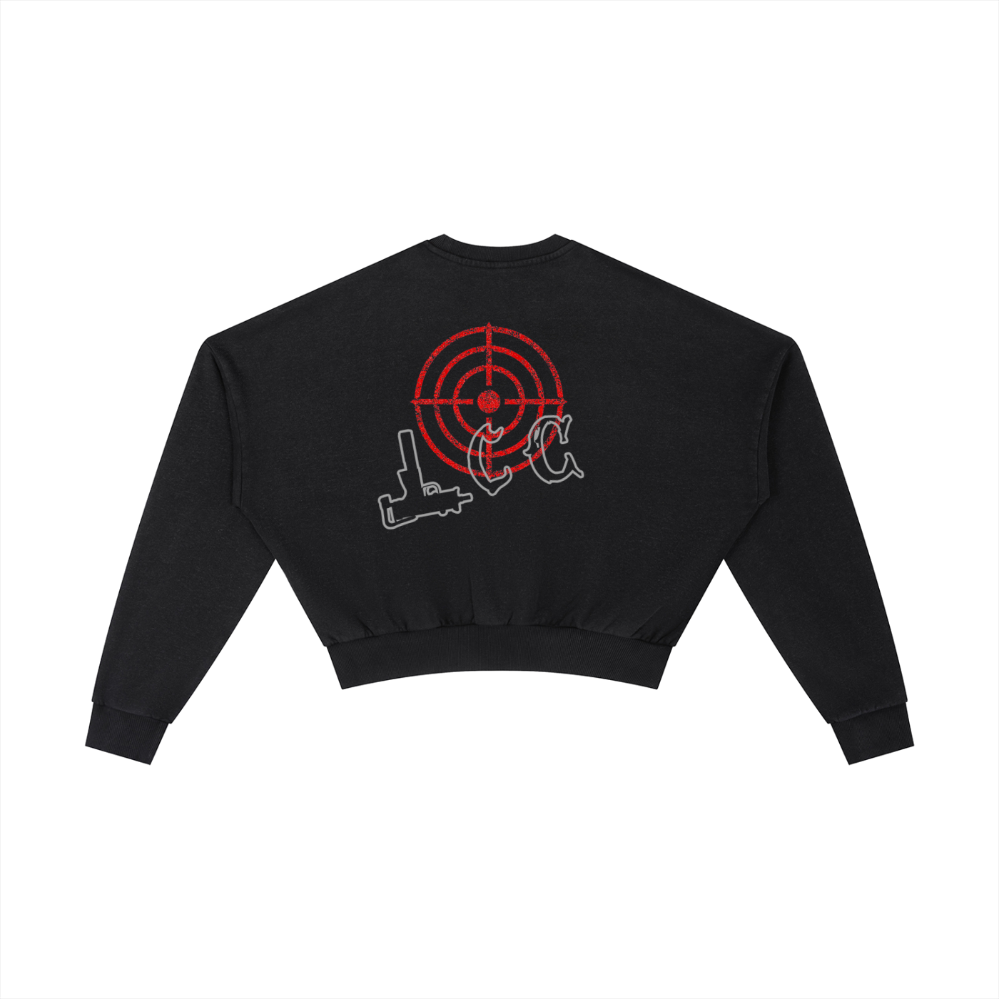 LCC TARGET Vintage Washed Cropped Sweatshirt