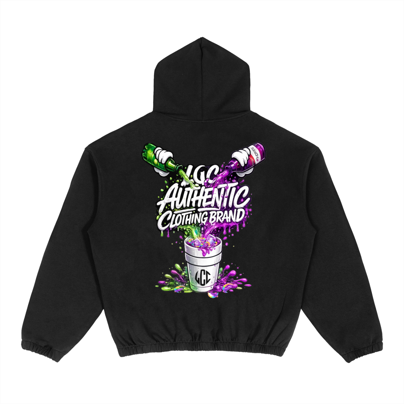 ACTIVIS Boxy Cinched Hem Hoodie