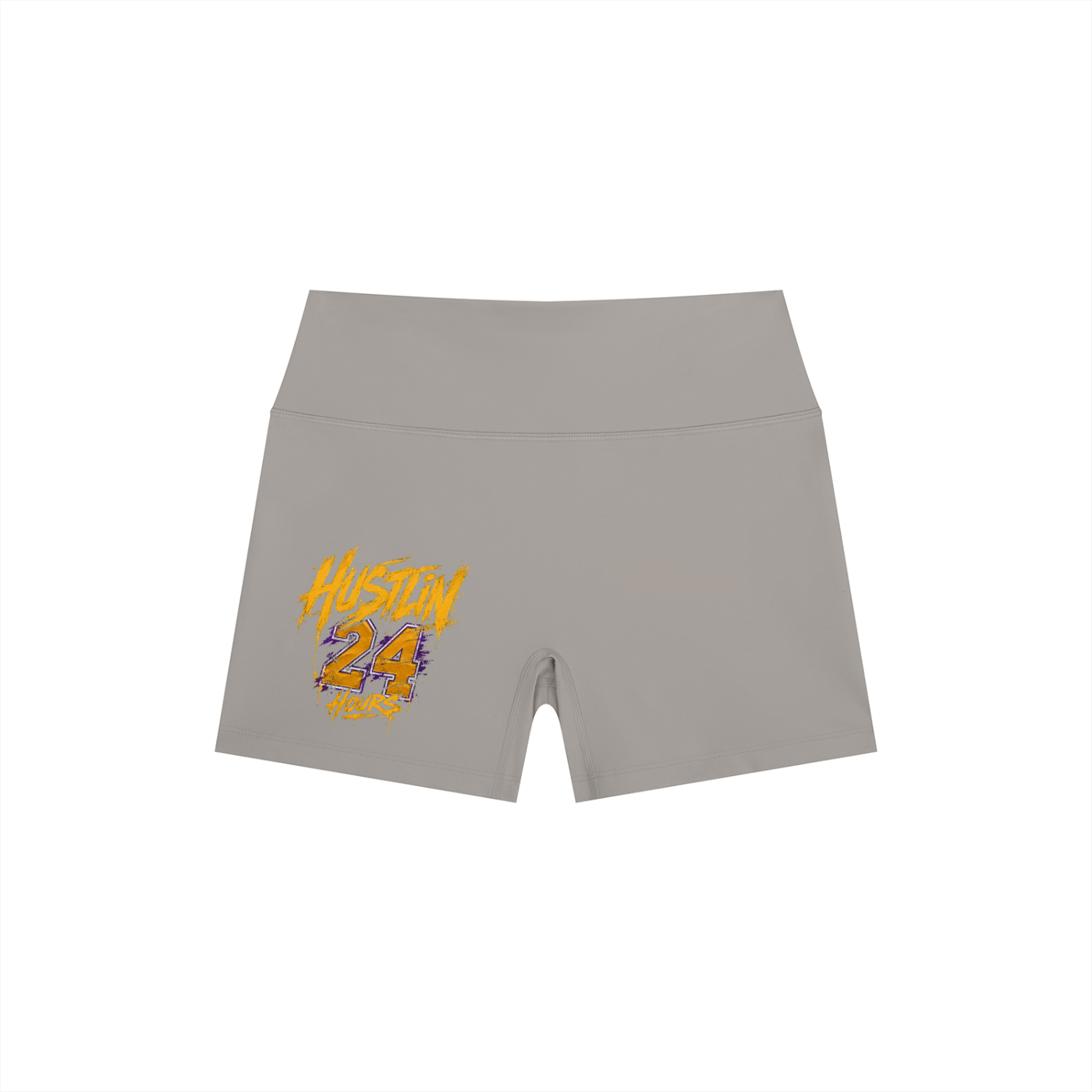 HUSLTIN 24HOURS Women’s Yoga Shorts