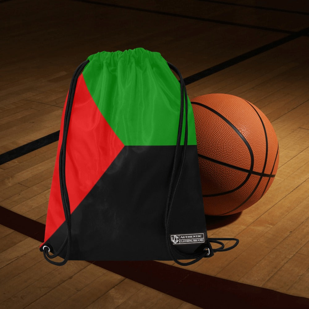 MARTINIQUE FLAG Medium Drawstring Bag Model