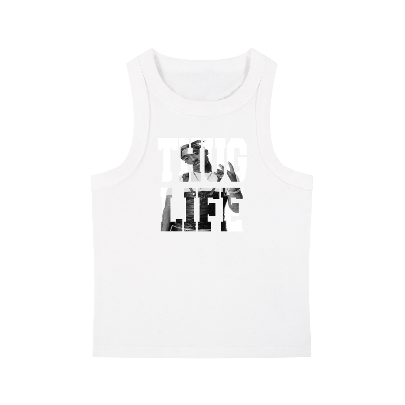 SHAKUR Snow Washed Tank Top