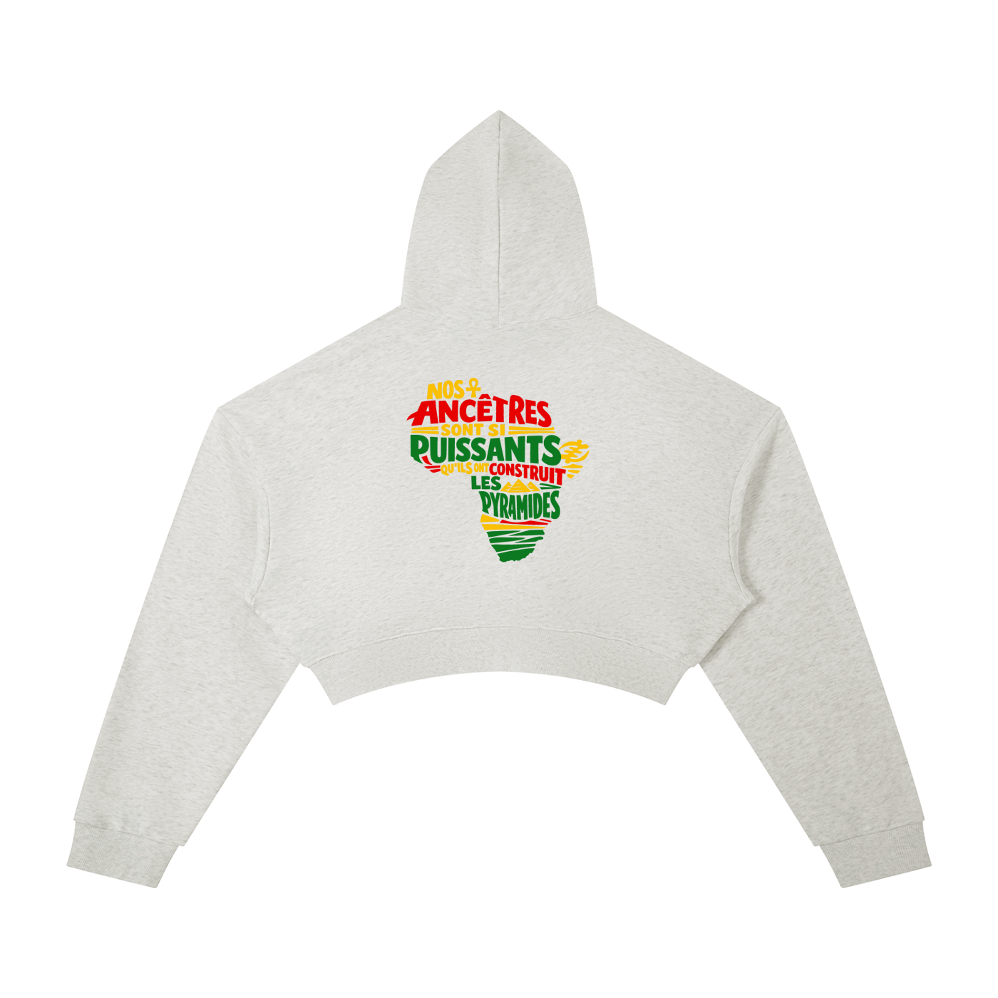 NOS ANCETRES Cropped Hoodie