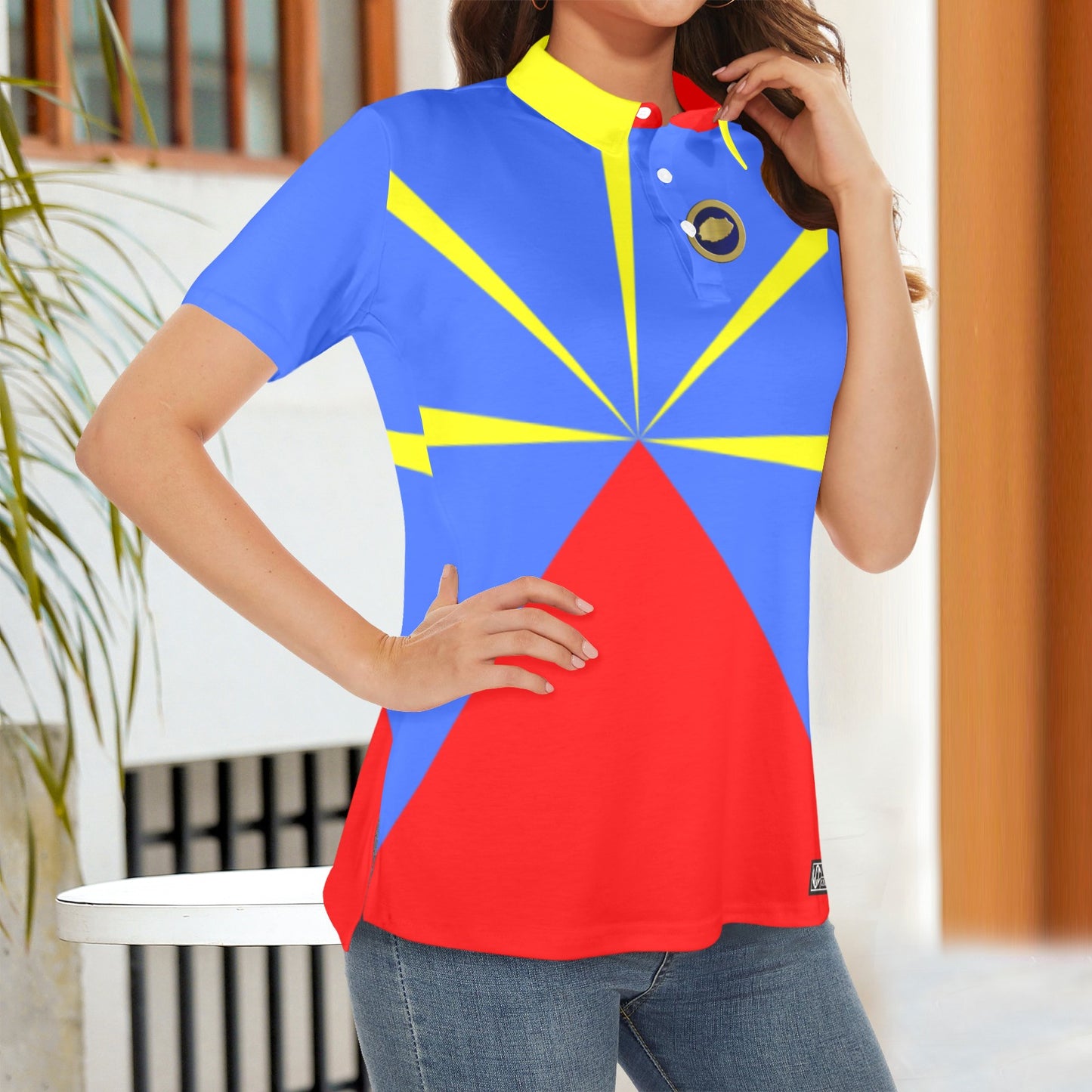 LA REUNION Women's Polo Shirt