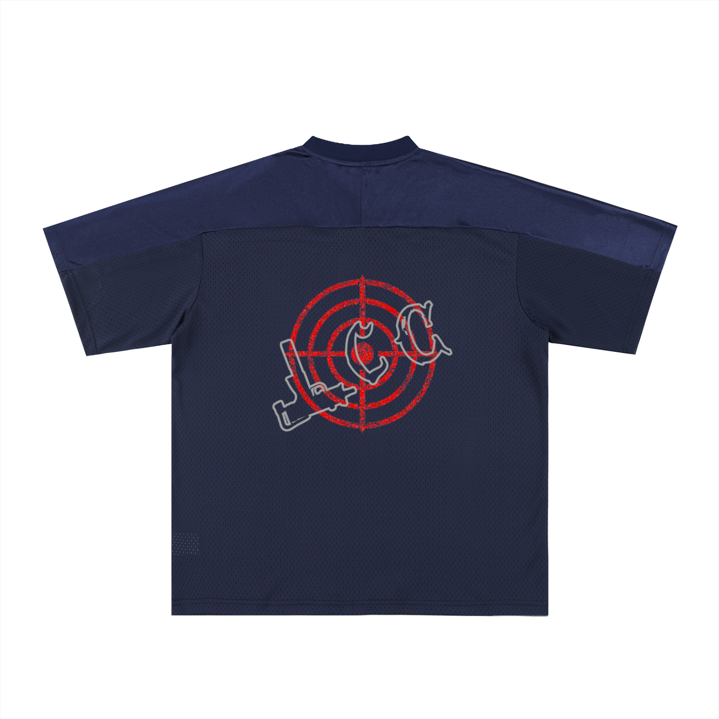 LCC TARGET Oversized Mesh V-Neck Soccer Jersey