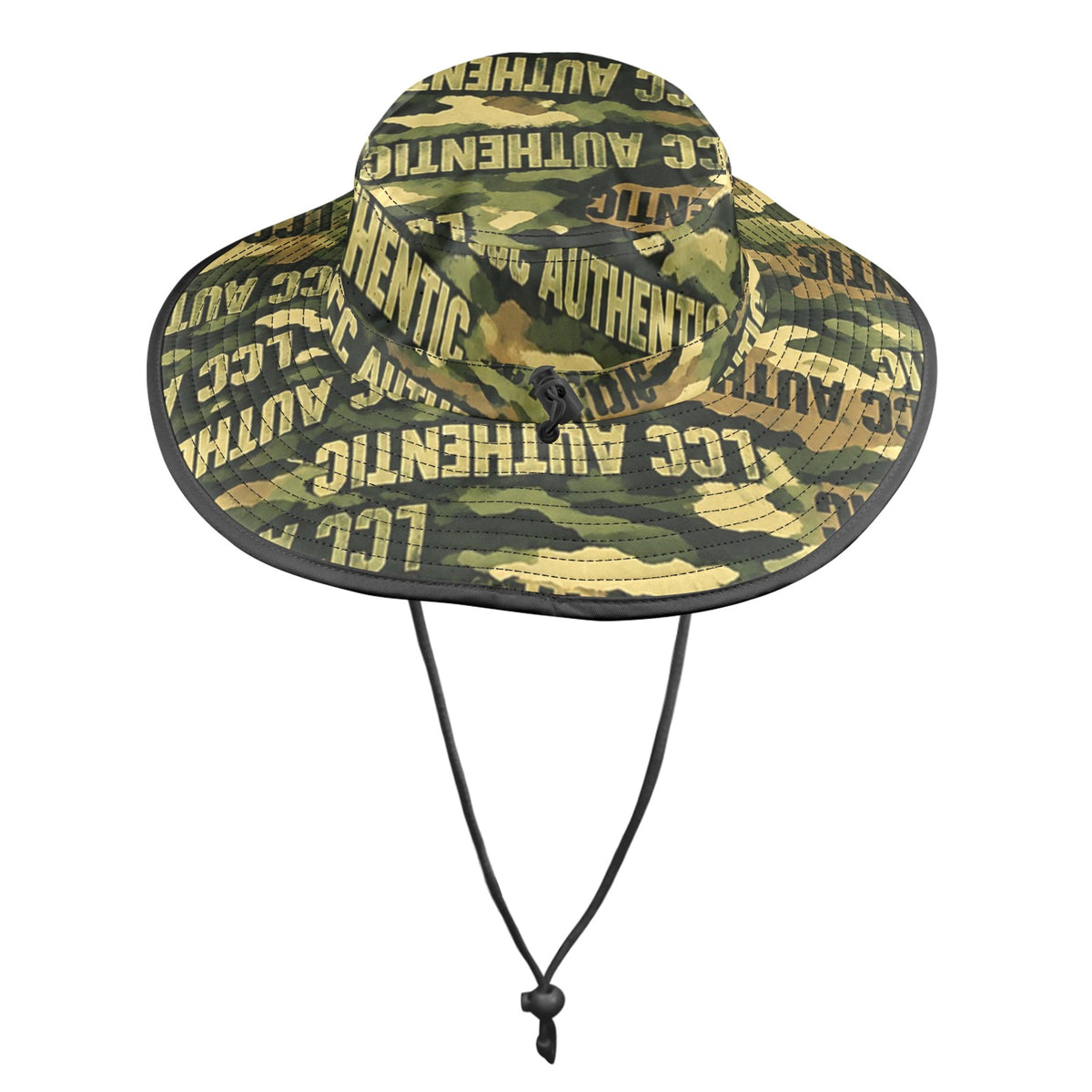 LCC CAMOUFLAGE Wide Brim Bucket Hat