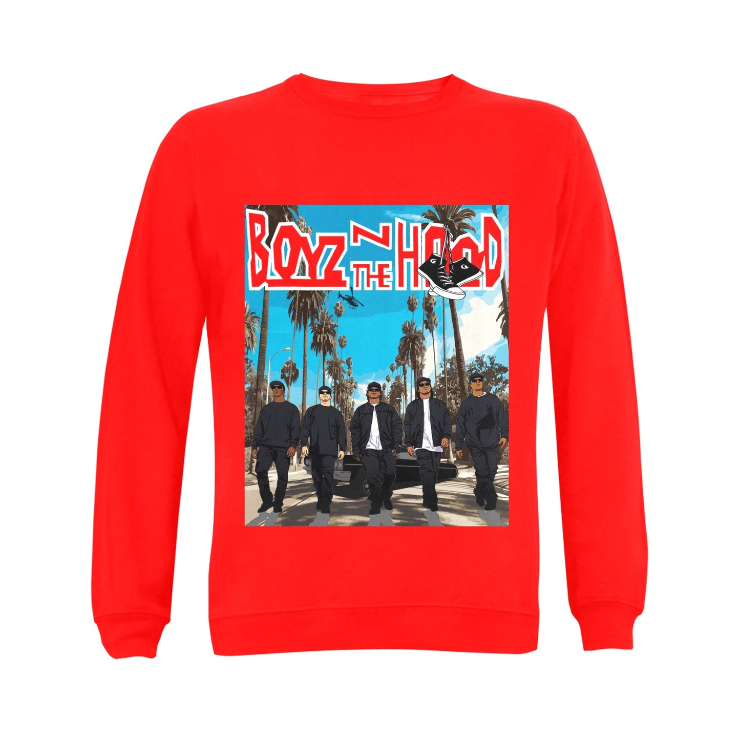 BOYZ N THE HOOD Gildan Crewneck Sweatshirt