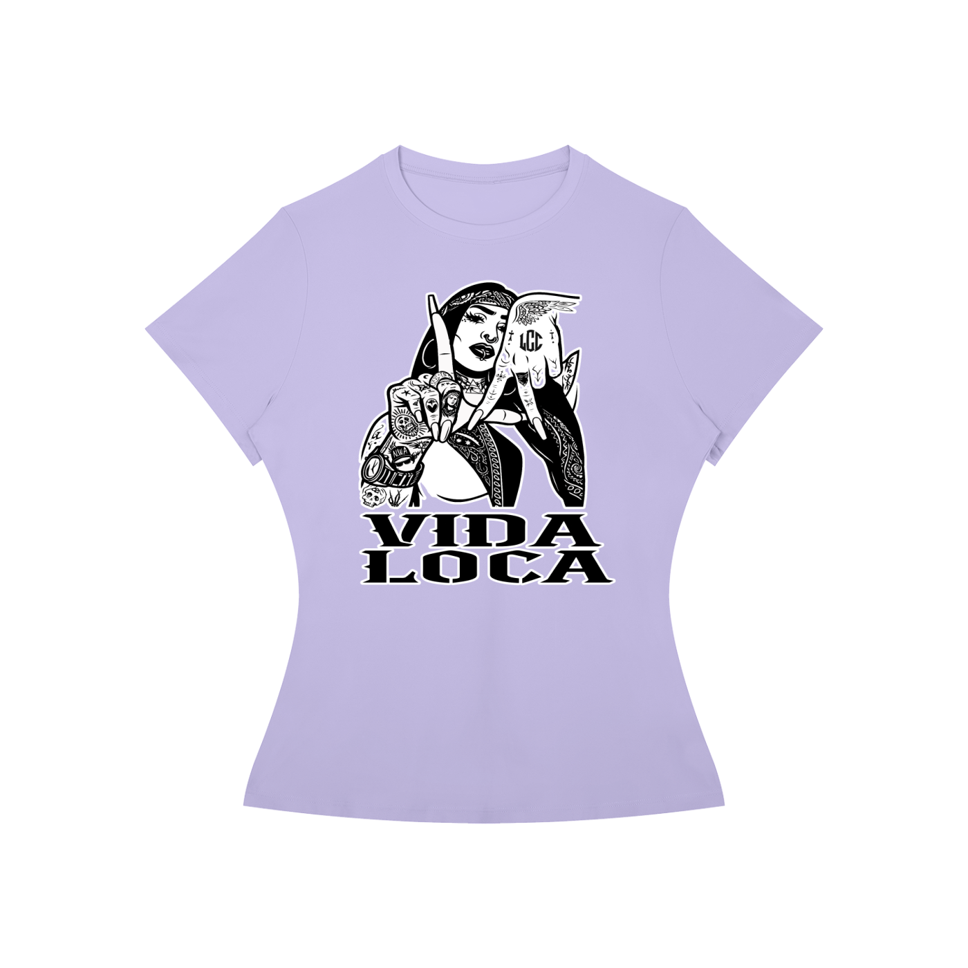 LA VIDA LOCA Women’s Slim Fit T-Shirt