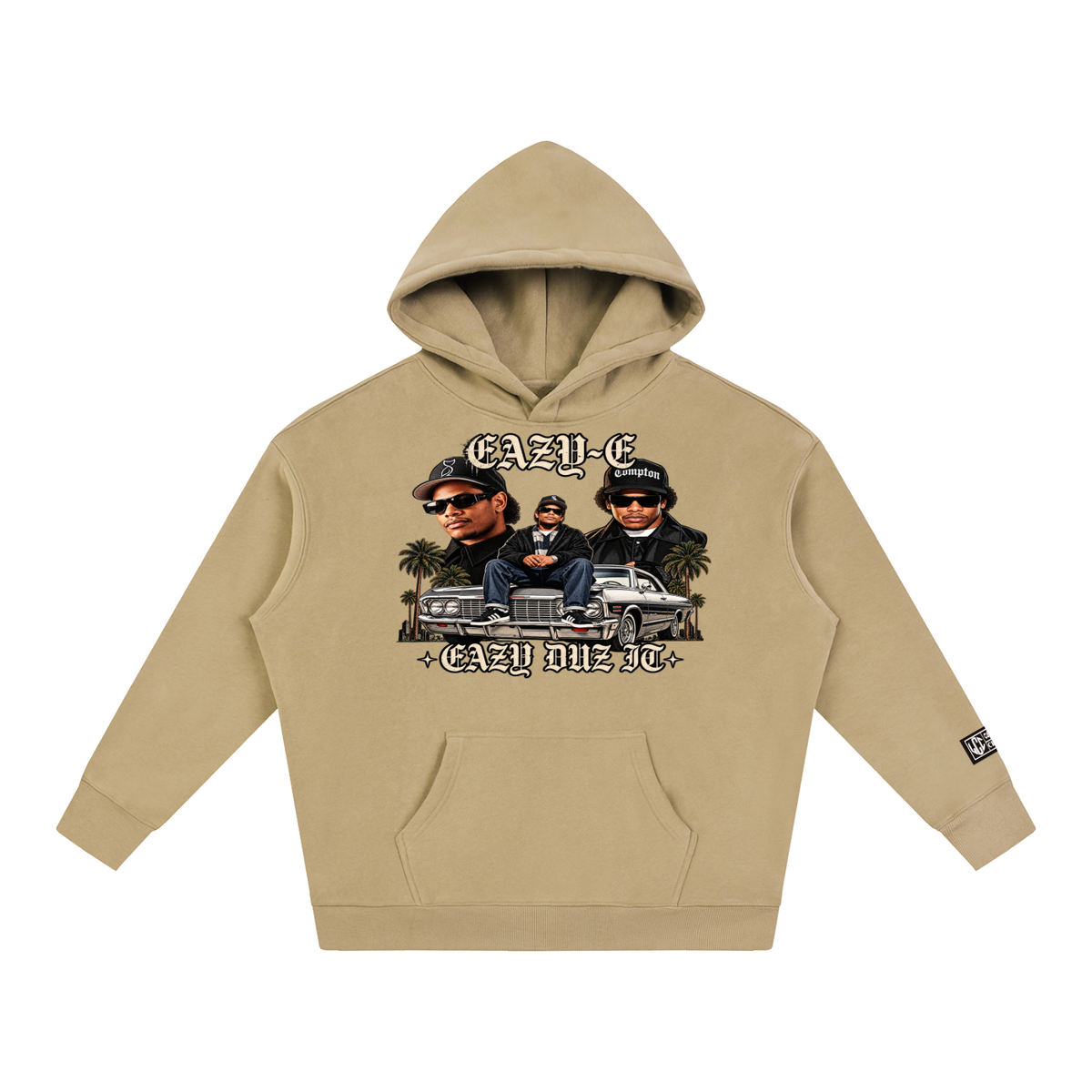 EAZY-E Oversize Fleeced Hoodie