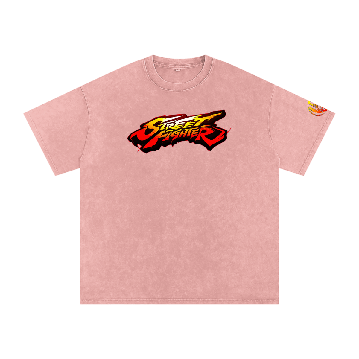 Street Fighter (DF) Snow Washed Oversized T-Shirt