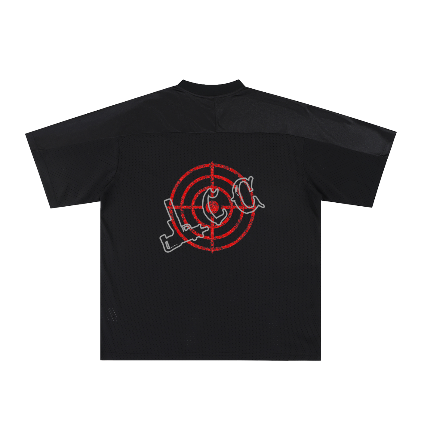 LCC TARGET Oversized Mesh V-Neck Soccer Jersey