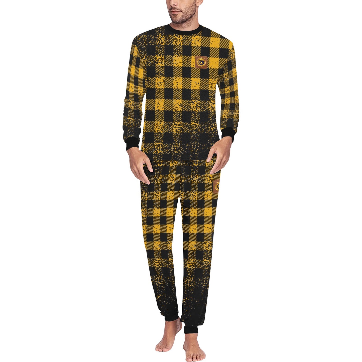 DUST PLAID Pajama Set