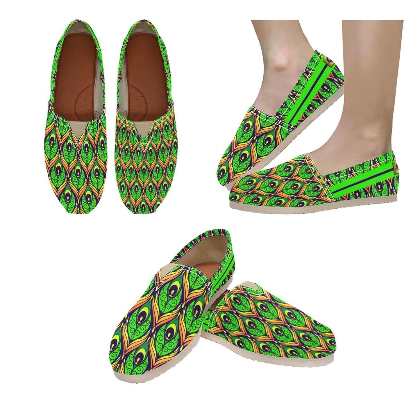 PEACOCK Men's Classic Canvas Slip-On
