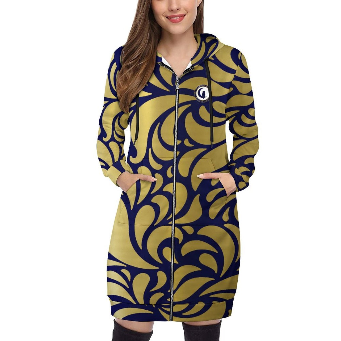 GORGIOUS Women's Hooded Dress