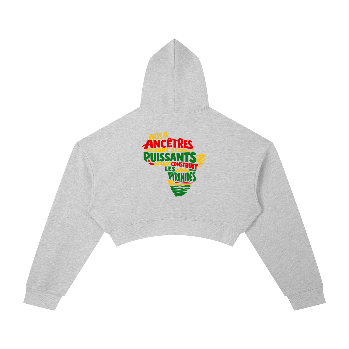 NOS ANCETRES Cropped Hoodie