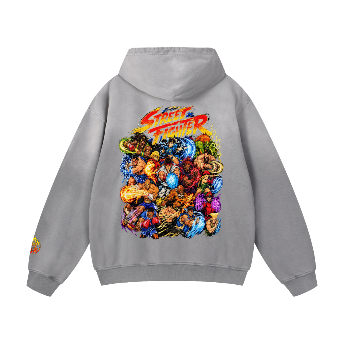 Street Fighter(DF) Sunfade Oversized Hoodie