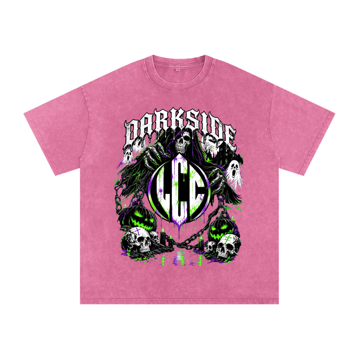 DARKSIDE Snow Washed Oversized T-Shirt