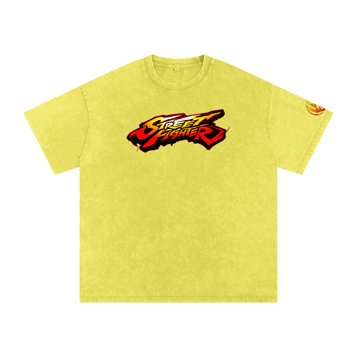 Street Fighter (DF) Snow Washed Oversized T-Shirt