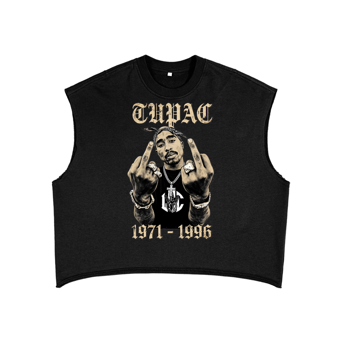 TUPAC Boxy Tank Top