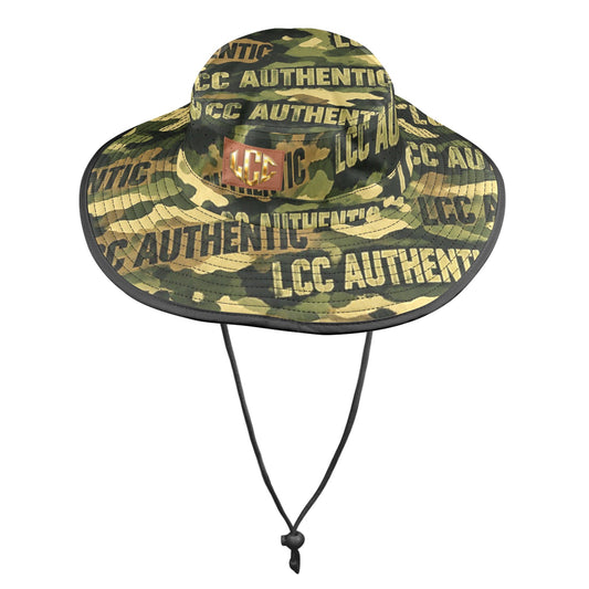 LCC CAMOUFLAGE Wide Brim Bucket Hat