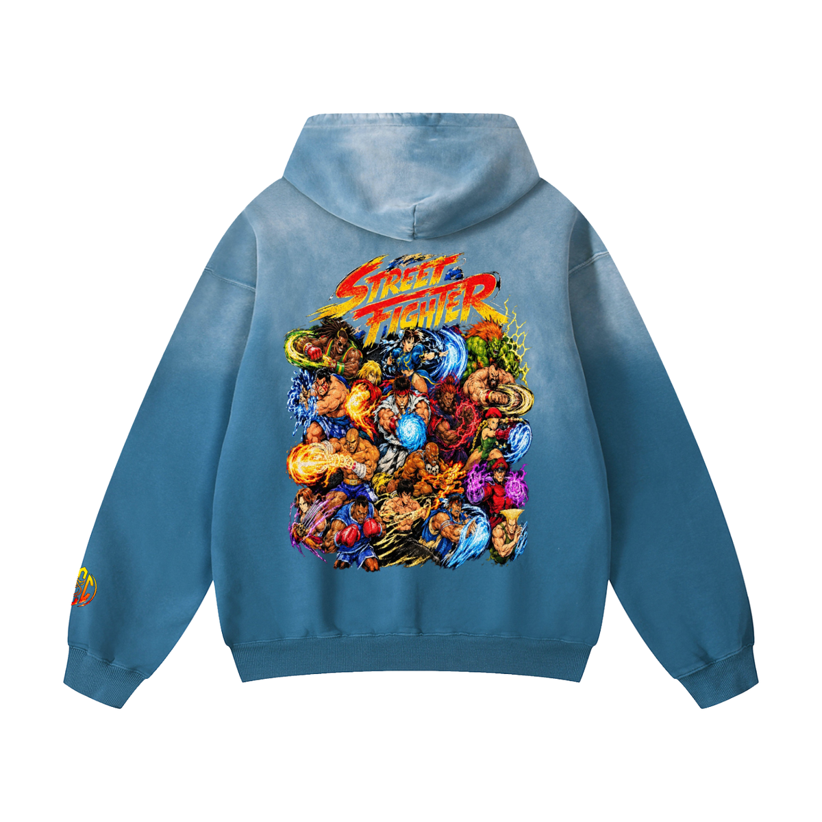 Street Fighter(DF) Sunfade Oversized Hoodie