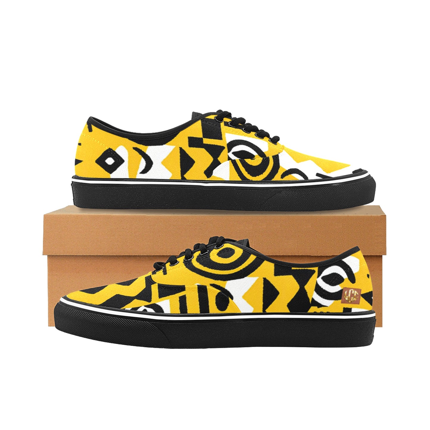 AFRICAN MIDCLOTH  Men's Canvas Shoes