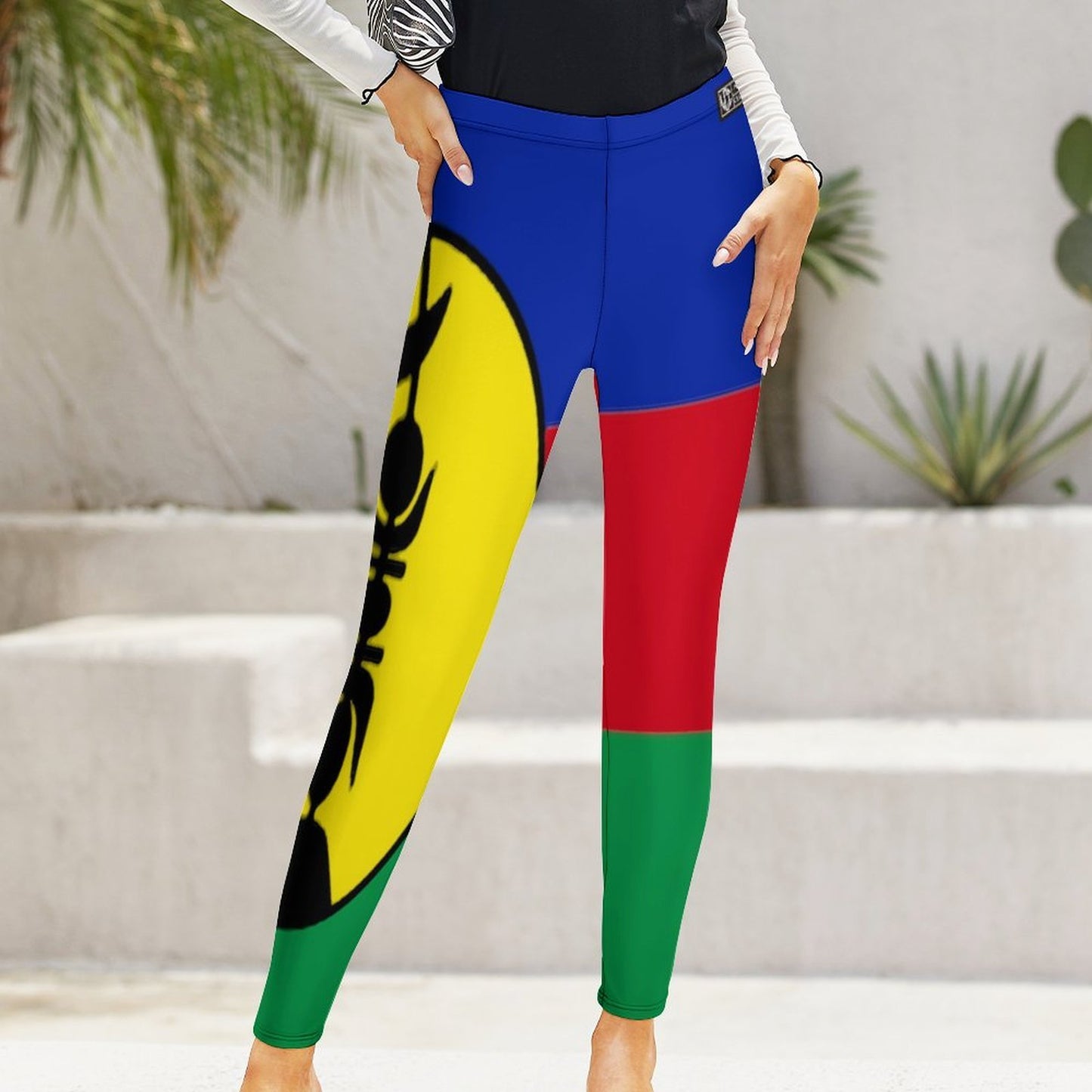 NOUVELLE CALEDONIE  Women's High-Waist Legging