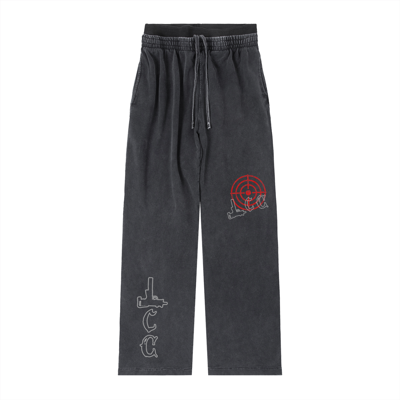 LCC TARGET Vintage Washed Waist Pants