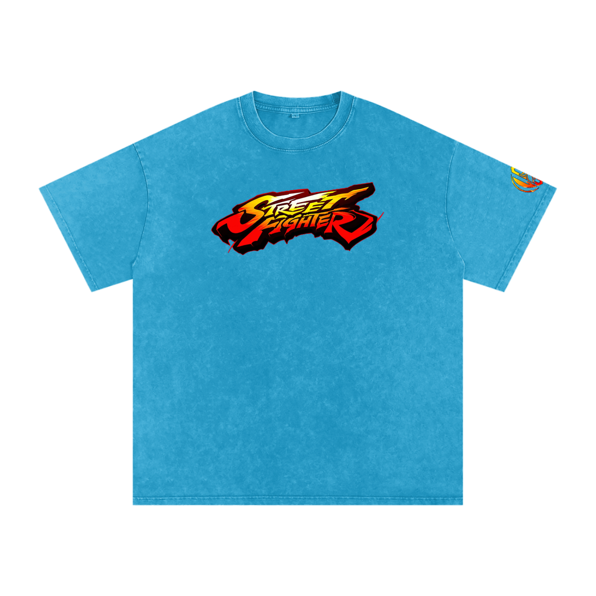 Street Fighter (DF) Snow Washed Oversized T-Shirt