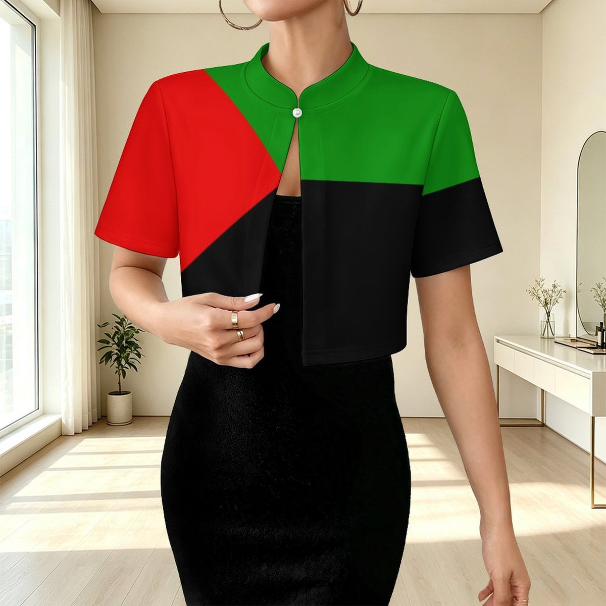 MARTINIQUE Women's Cropped Bolero Jacket
