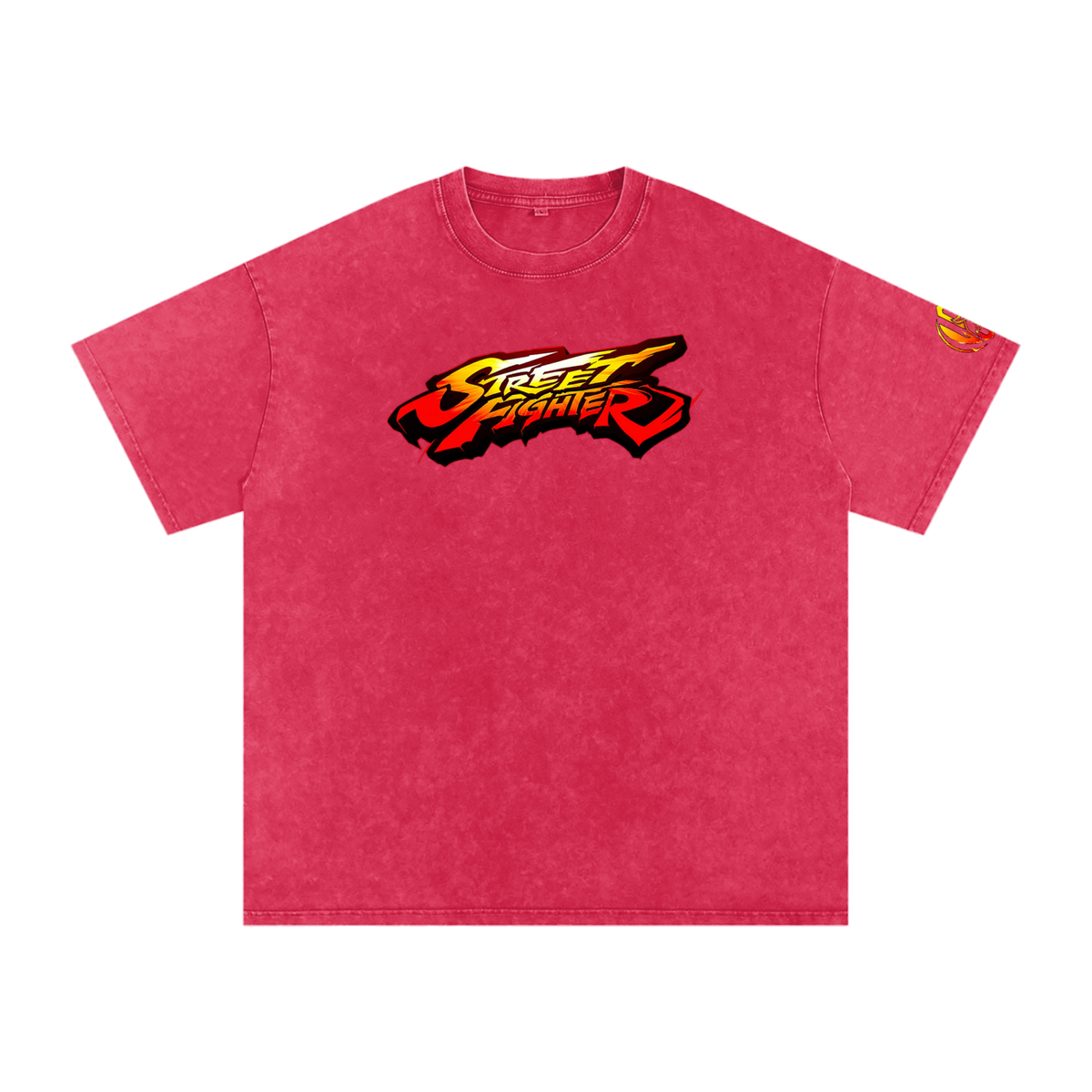 Street Fighter (DF) Snow Washed Oversized T-Shirt