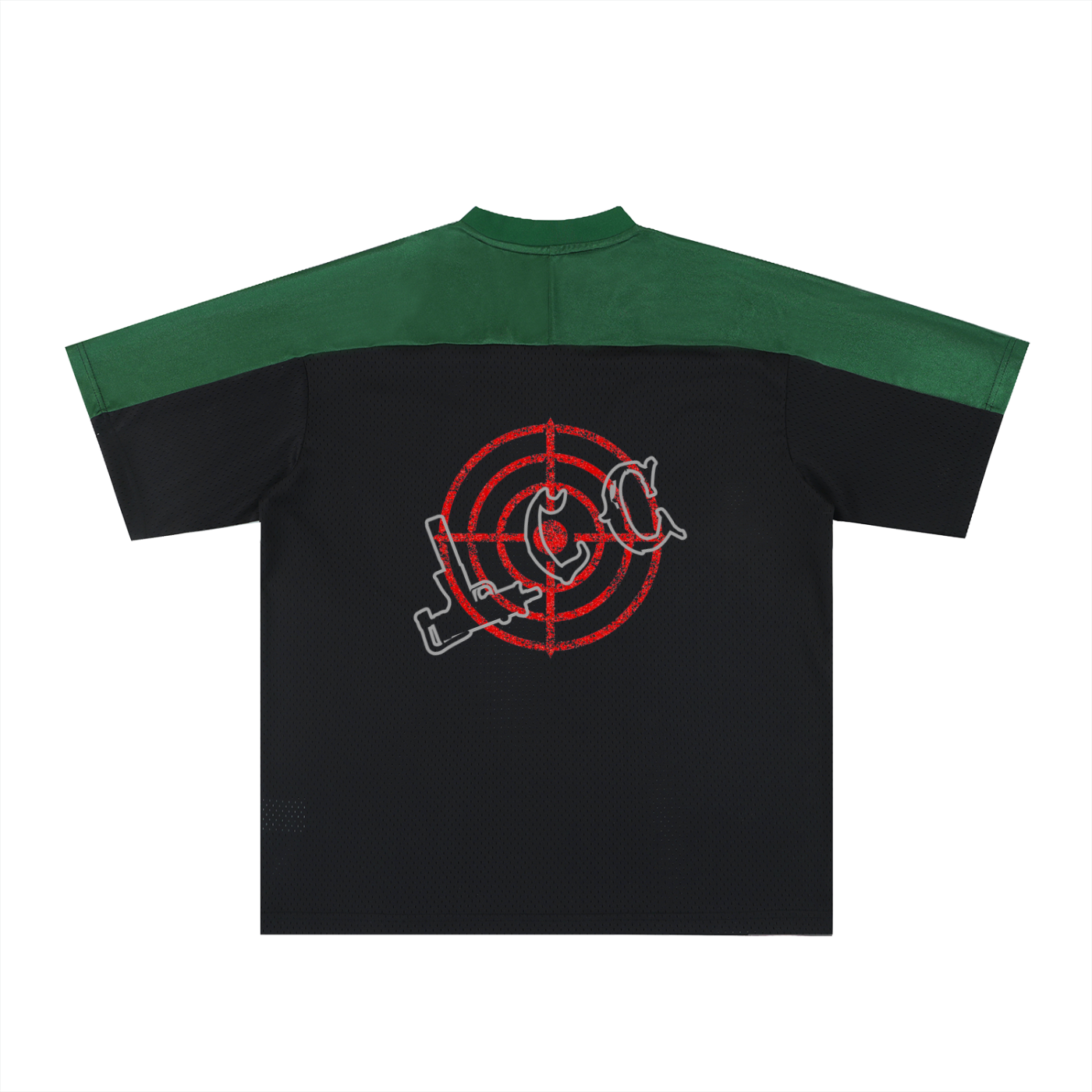 LCC TARGET Oversized Mesh V-Neck Soccer Jersey