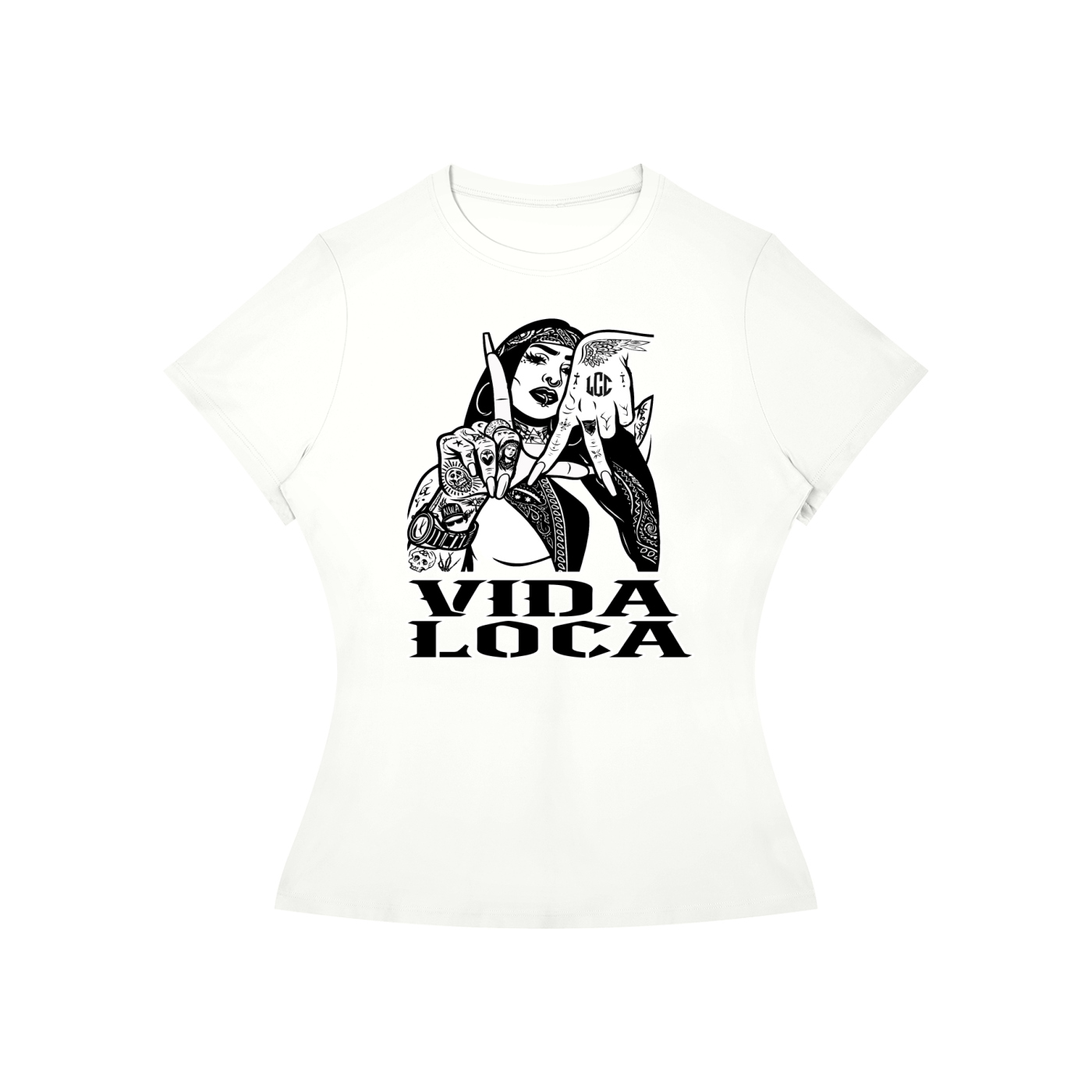 LA VIDA LOCA Women’s Slim Fit T-Shirt