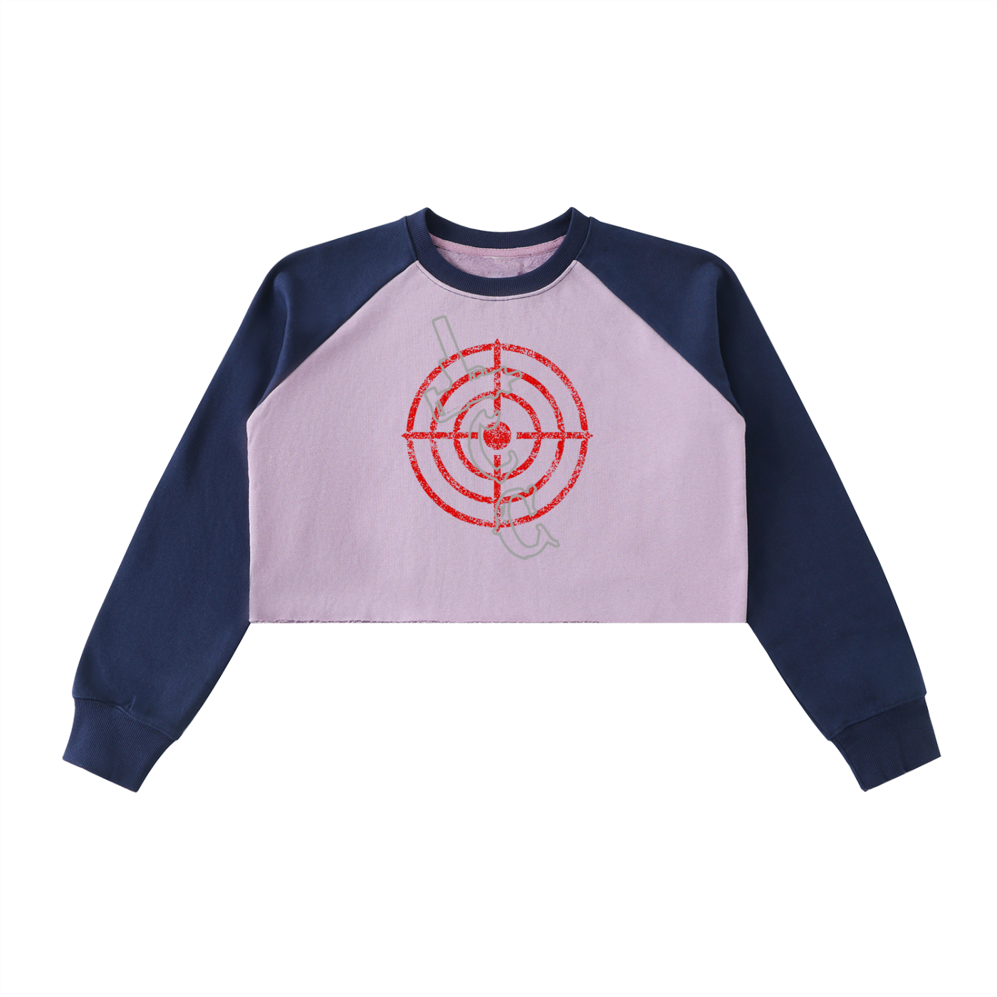 LCC TARGET  Raglan Crop Sweatshirt