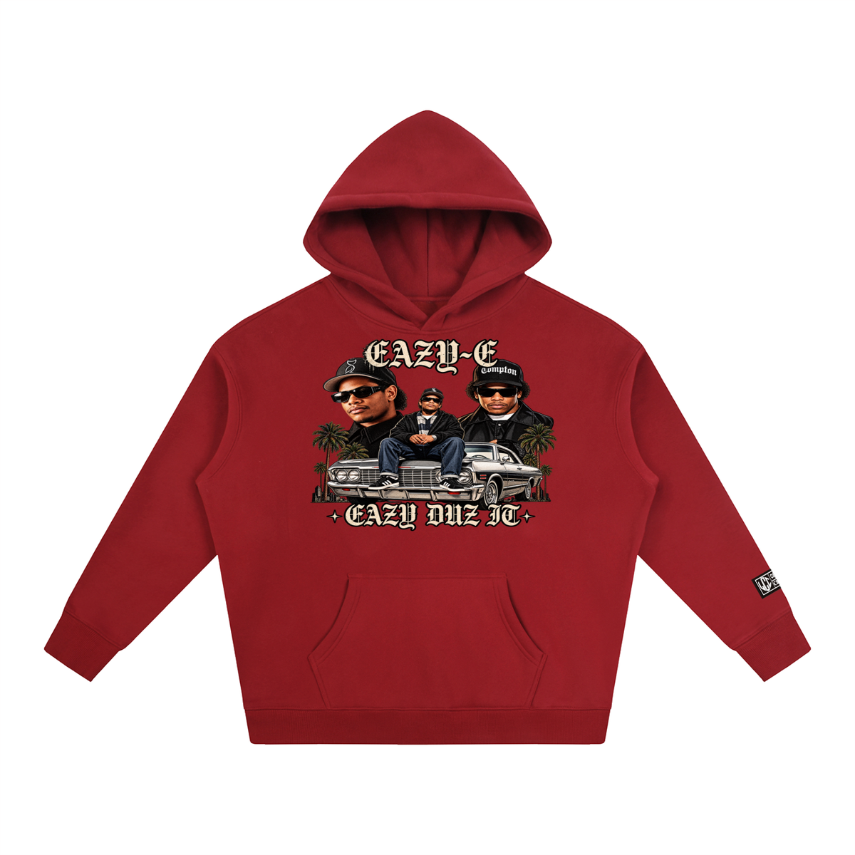 EAZY-E Oversize Fleeced Hoodie