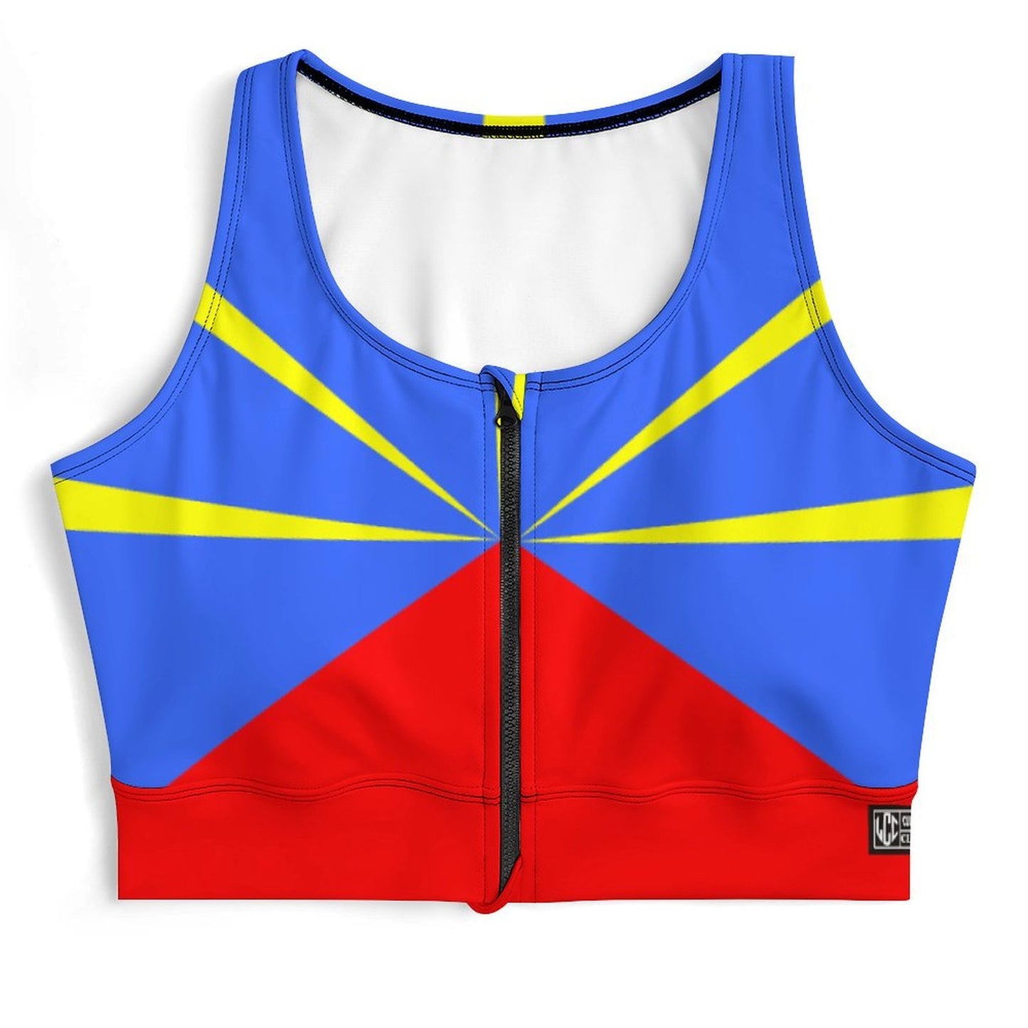 LA REUNION Women's Yoga Zipper Vest