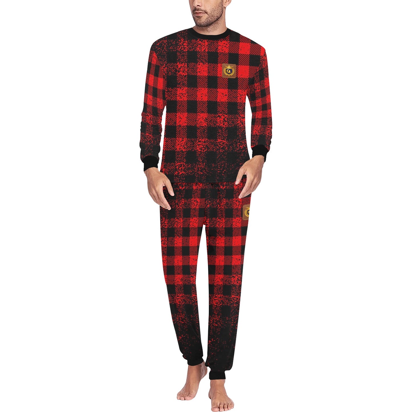 DUST PLAID Pajama Set