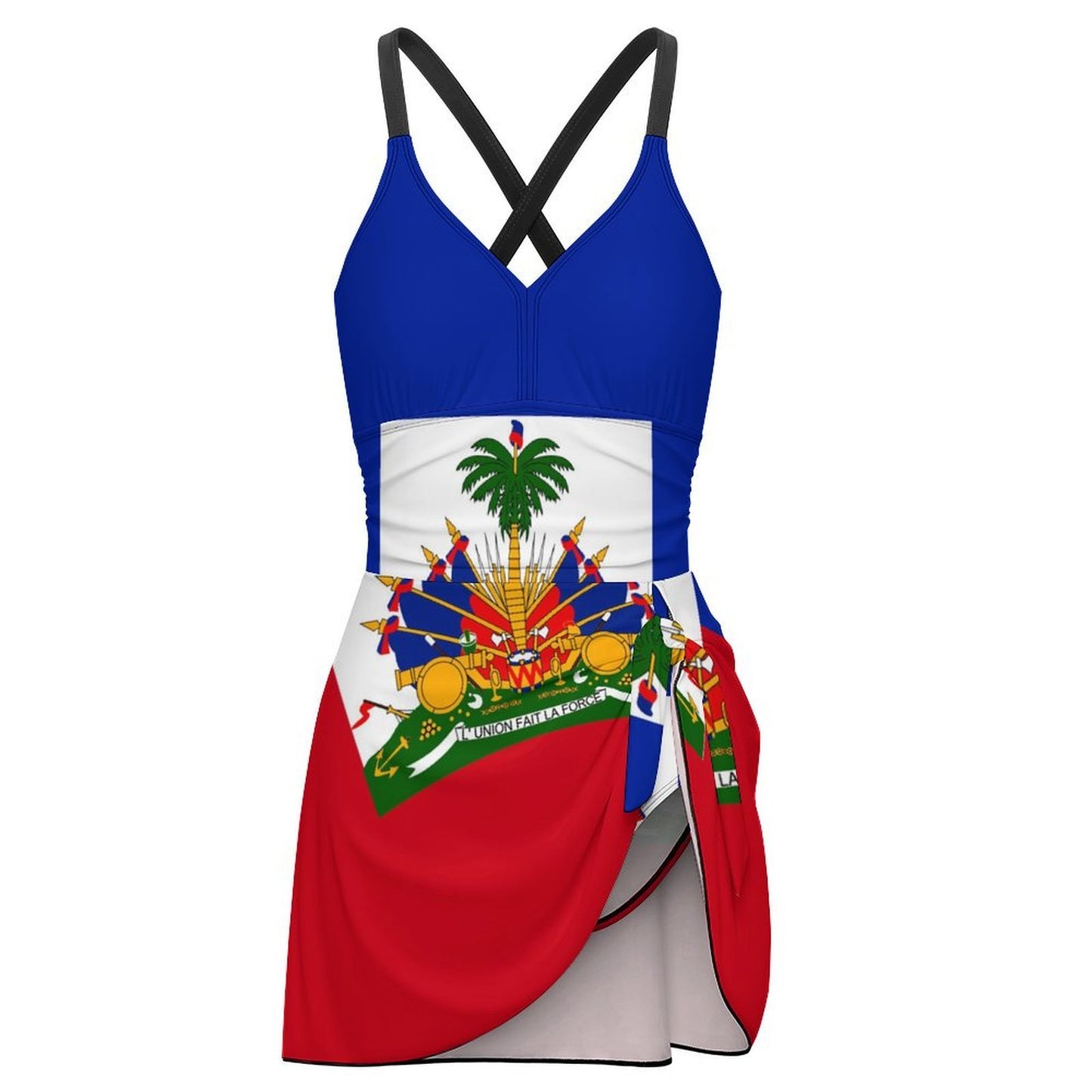 HAITI Women's Hem Tie One-Piece Swimsuit