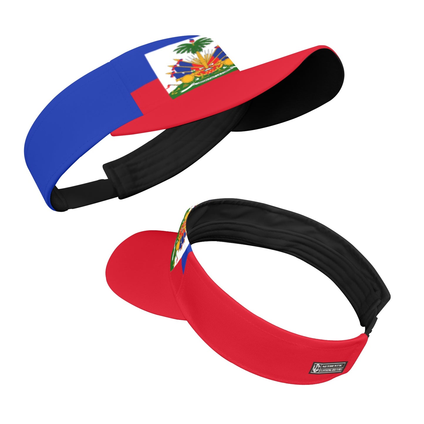 HAITI FLAG Sports Visor