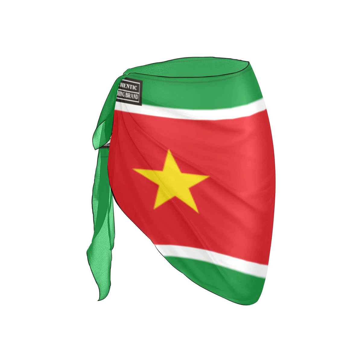 GUADELOUPE FLAG Beach Sarong Wrap