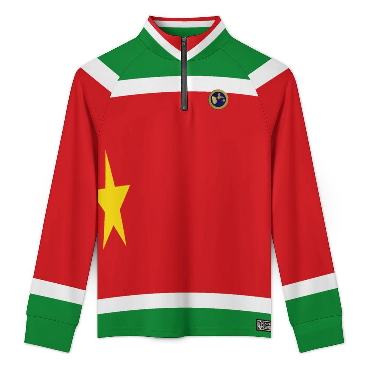 GUADELOUPE Women's Long Sleeve 1/4 Zip Quick Dry Shirt
