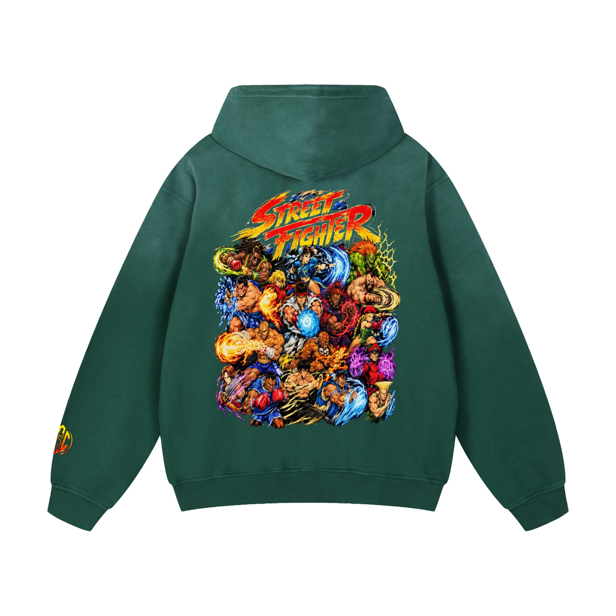 Street Fighter(DF) Sunfade Oversized Hoodie