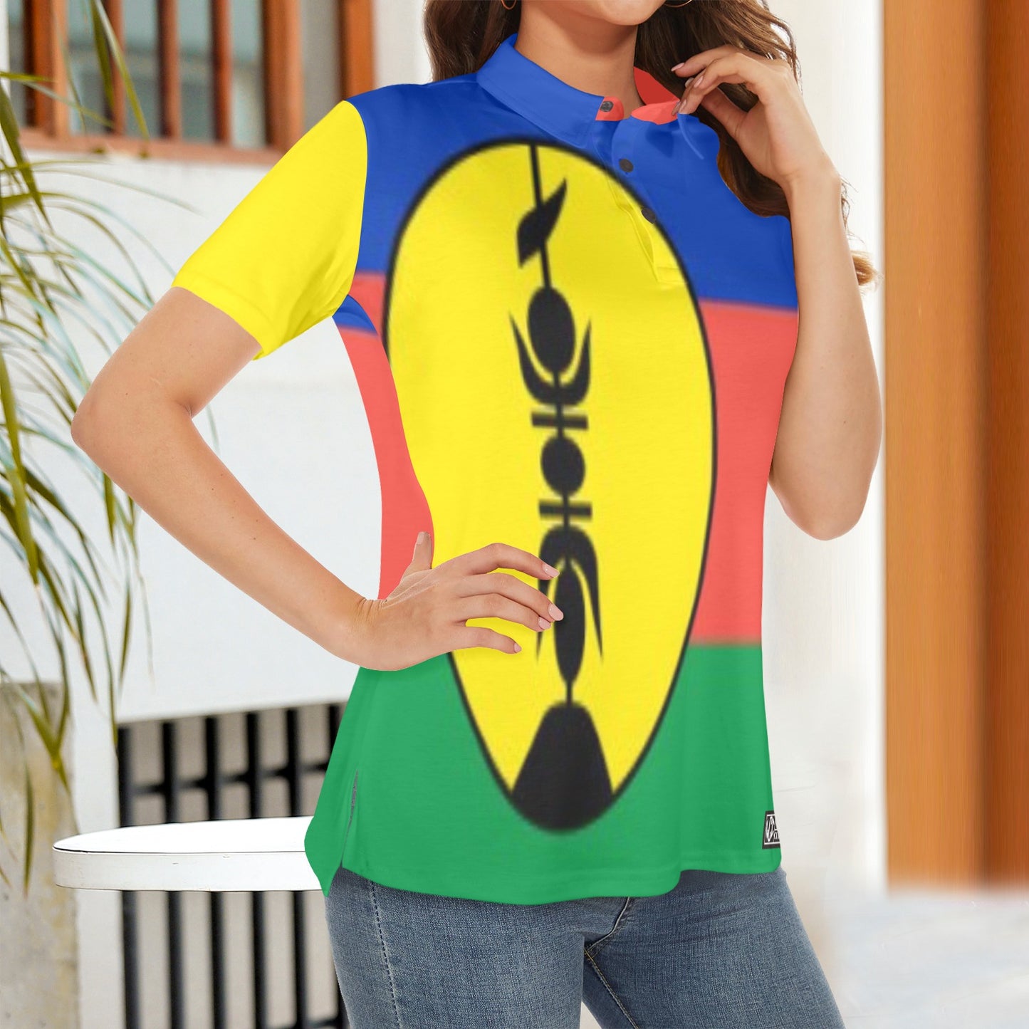NOUVELLE CALEDONIE Women's Polo Shirt