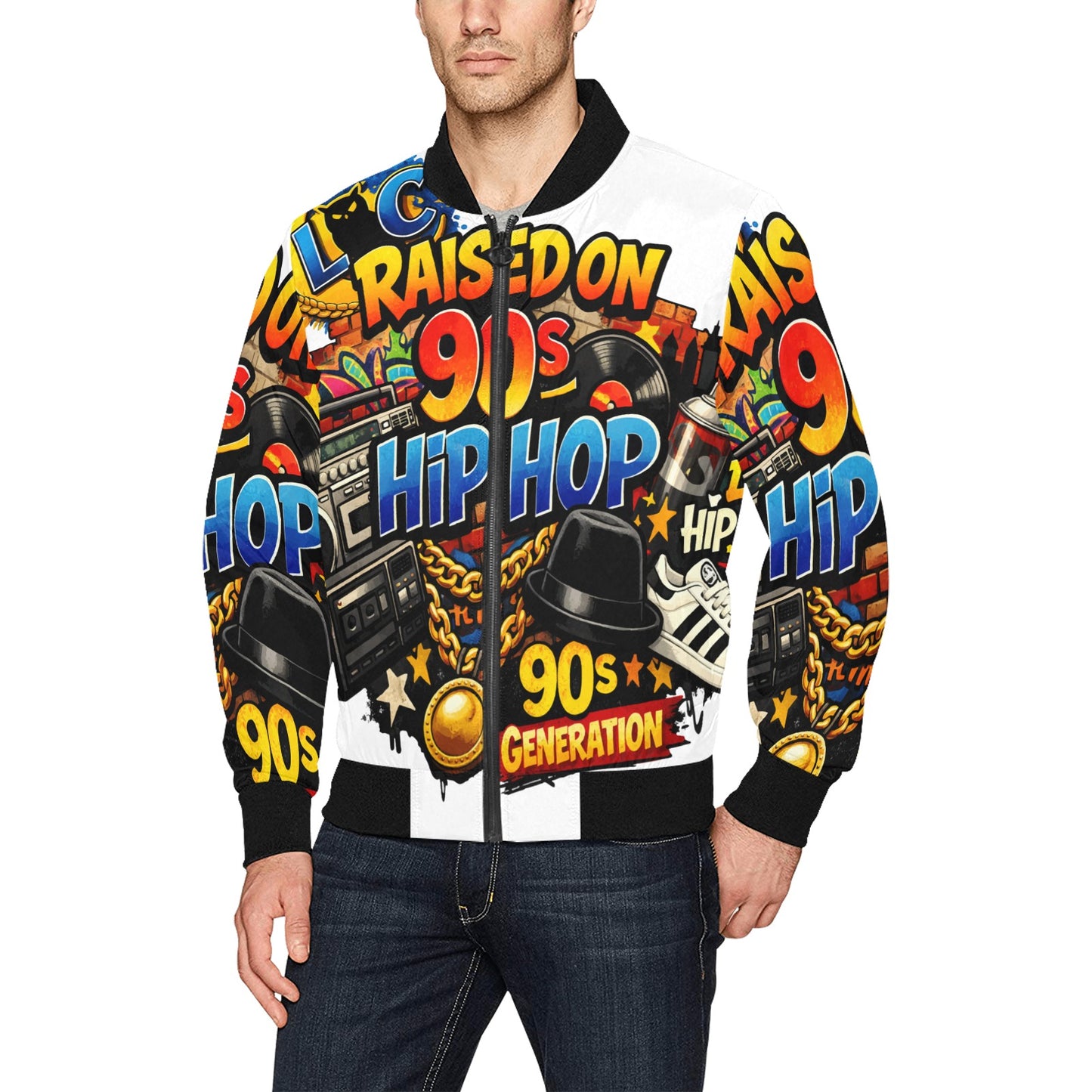 RAISE ON 90's Bomber Jacket