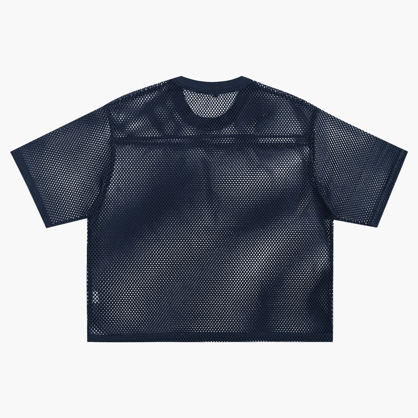 HUSTLIN 24 HOURS See-through Boxy Net T-Shirt