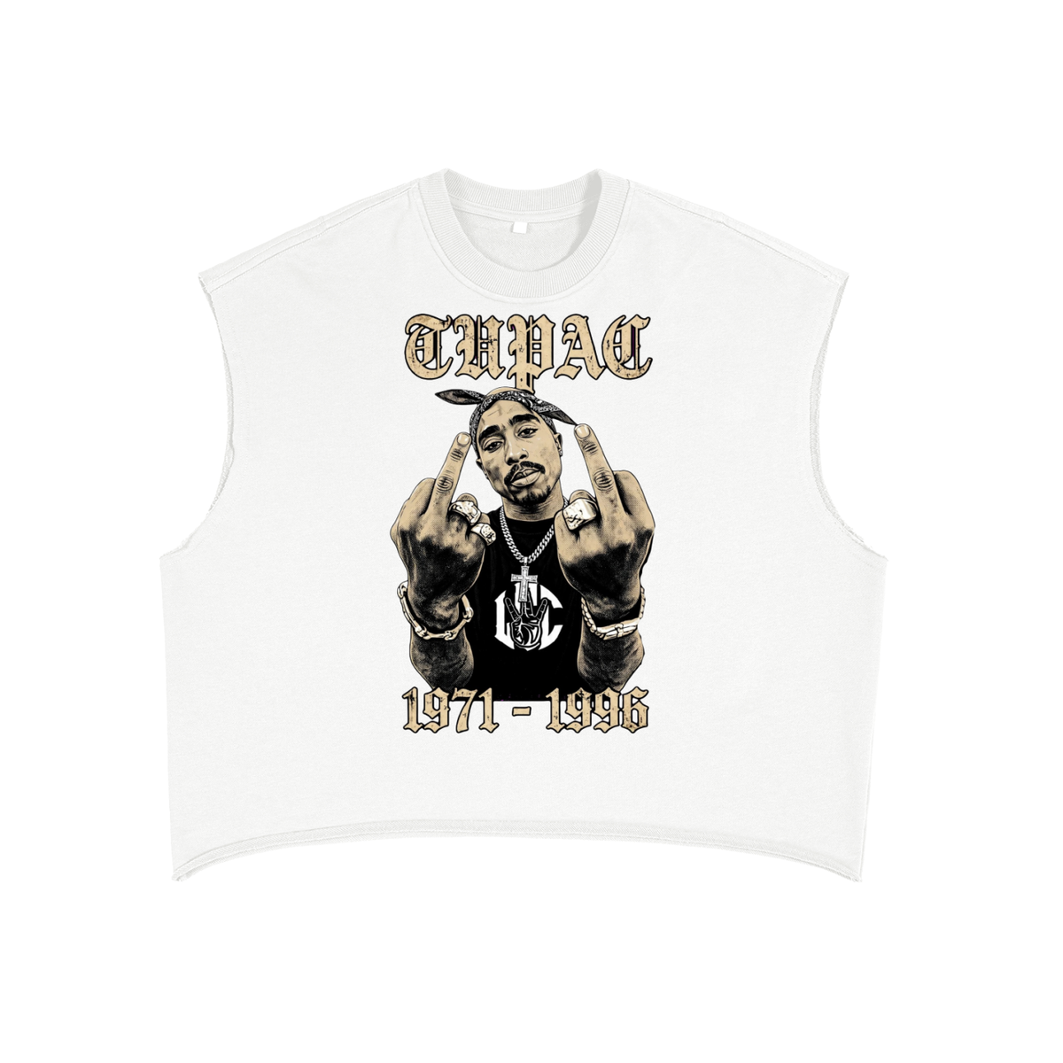 TUPAC Boxy Tank Top